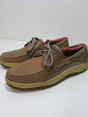 Sperry Top-Sider Two Tone Leather Boat Deck Shoes Men's Footwear Shoe's 9.5 M